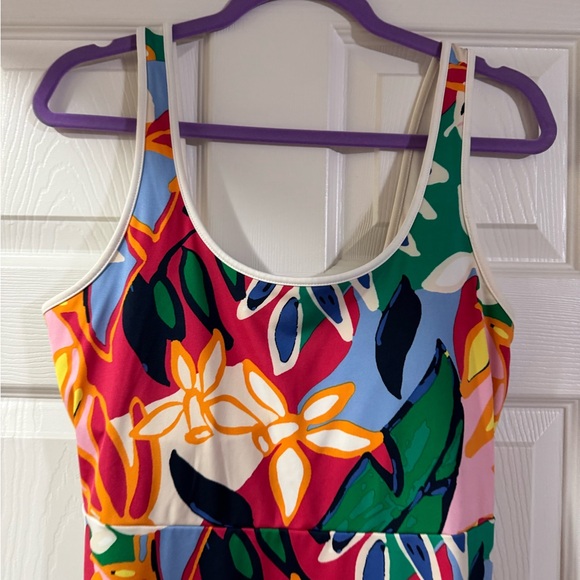 Bailey 44 sport athletic Colorful Floral Sleeveless Dress - Picture 5 of 9